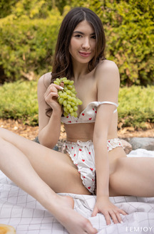 Anfisa With Natural Pussy Is Hot!