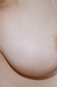 Adeline Expose Her Big Breasts And Hairy Pussy