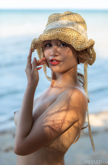 Danny Her Soft Breasts Jiggling In Her Snug Crop Top As Light And Shadow Play