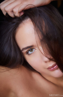 Vixi Rafi Bending Over And Grabbing Her Sexy Buns Invitingly