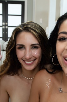 Mia Martinez And Natalia Nix In Dirty Threesome