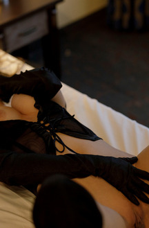 Li Moon In Glam Sexy Lingerie