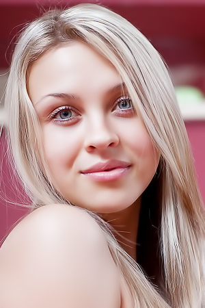 Luxesa Cute Blonde Babe In Hot Erotic Underwear