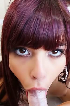 Horny Latina Teen Gives A Hot Blowjob