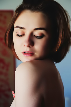 Gorgeous Brunette Alice Shea