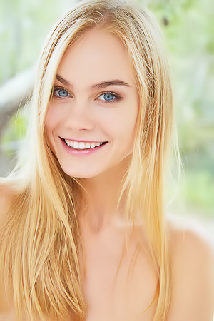 Nancy A Smiles Brightly And Stripping Nude