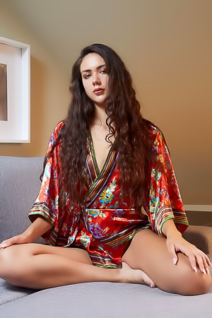 Vixi Rafi Spreads Her Pussy Lips Like Butterfly Wings And Explores It