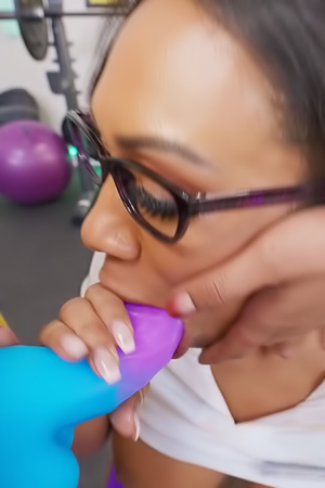 Kira Noir And Ryan Reid Fuck Passionately In The Gym As Mikey Star Watches And Joins For A Wild Lesbian Orgy