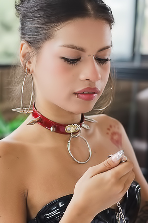 Lilith Baph Craves A Thigh-High Adventure In Lingerie With Sensual Piercings