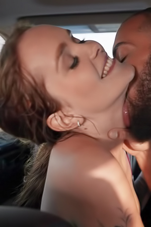 Wild Desire Unleashed: Chloe Foxxe Rides Hard on Big Black Cock in Car